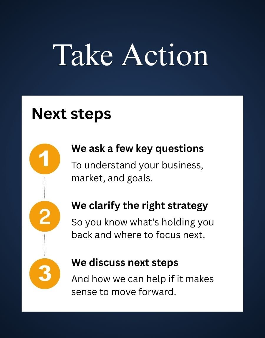 take action